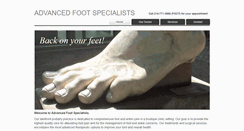 Desktop Screenshot of adv-foot.com